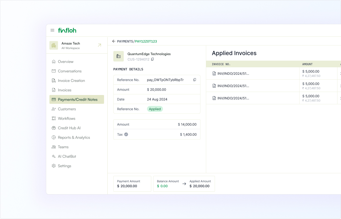 Cash Application