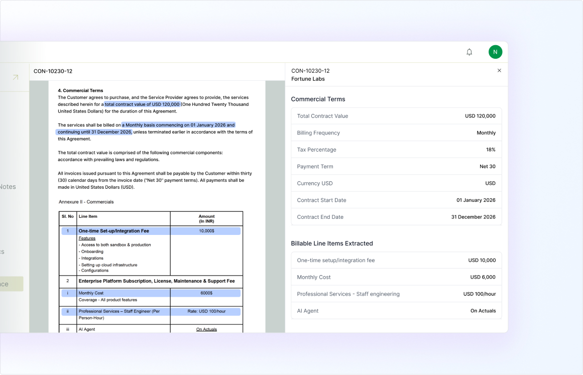 AI Contract Intelligence